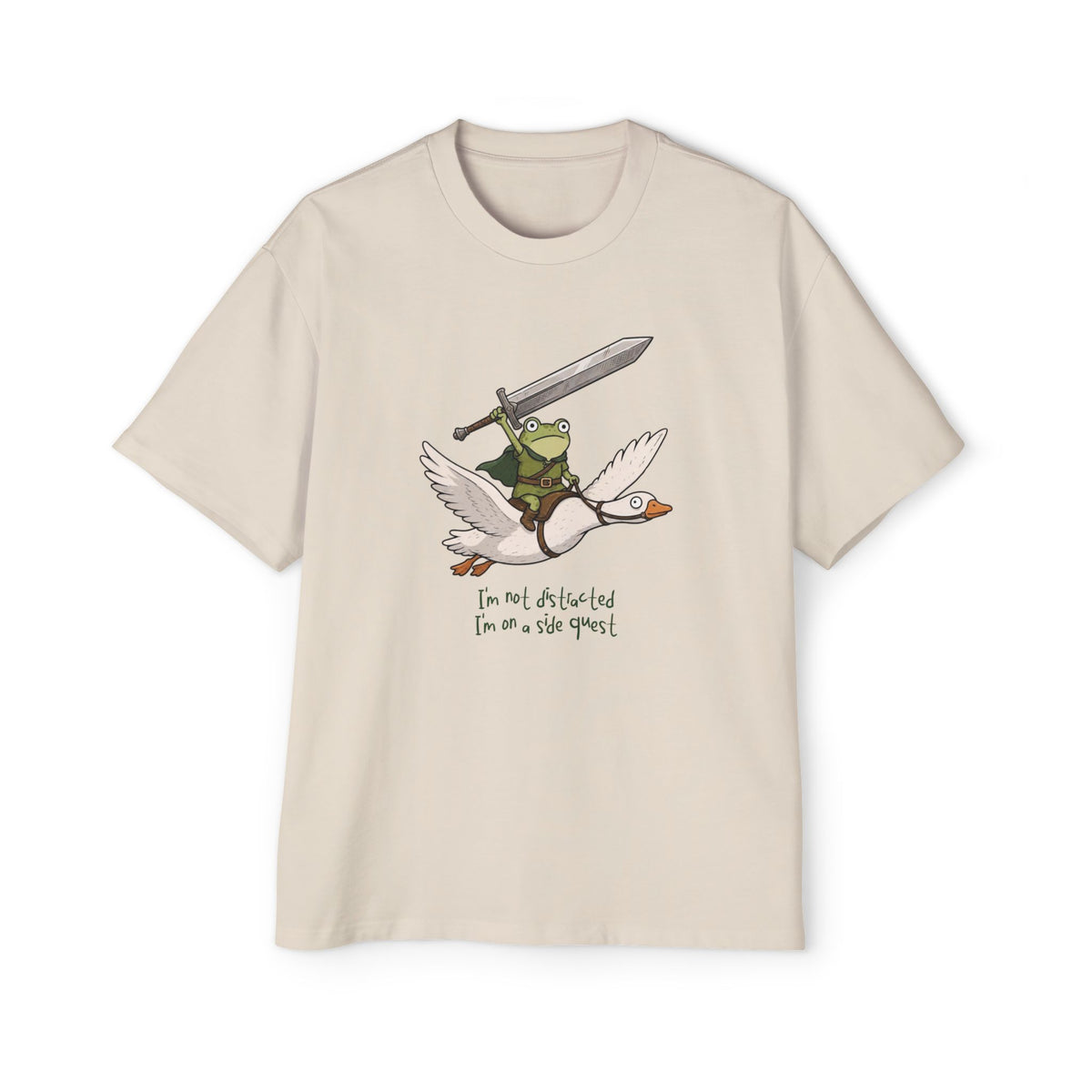 I'm Not Distracted, I'm on a Side Quest Oversized Tee