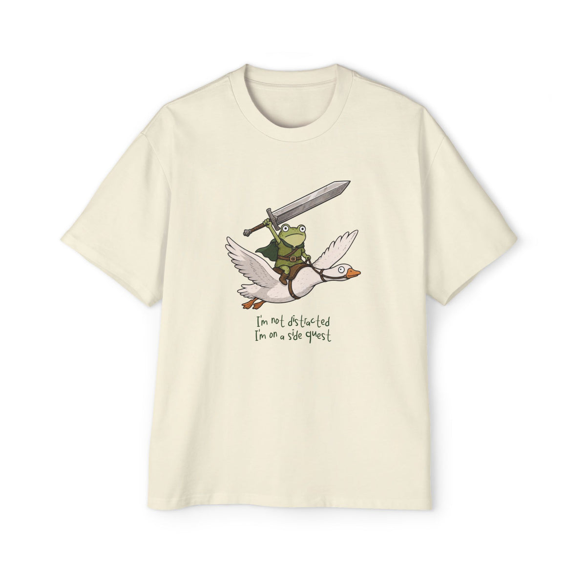 I'm Not Distracted, I'm on a Side Quest Oversized Tee