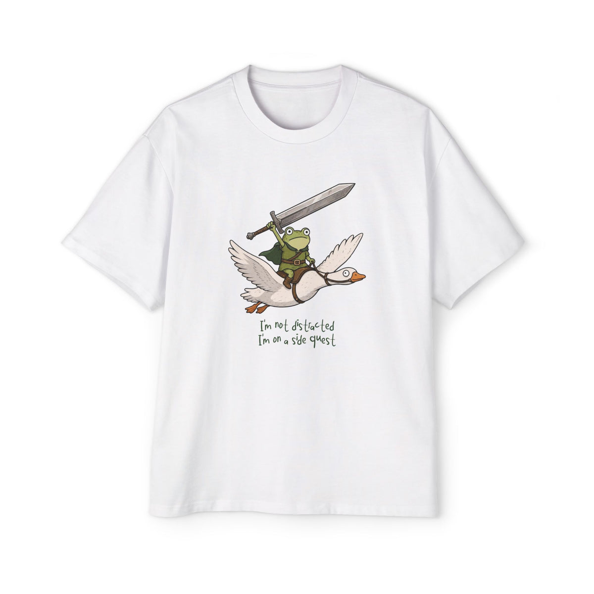 I'm Not Distracted, I'm on a Side Quest Oversized Tee