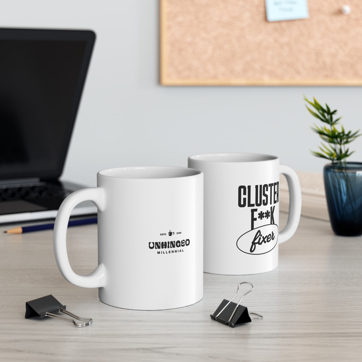 Clusterf**k Fixer Ceramic Coffee Mug