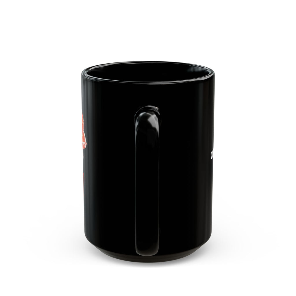 Bebot Baddie Floral Black Mug | Coffee Lover Gift